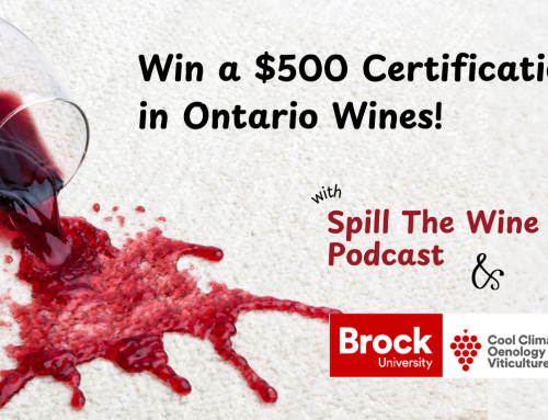 Win a $500 Certification in Ontario Wines🍷