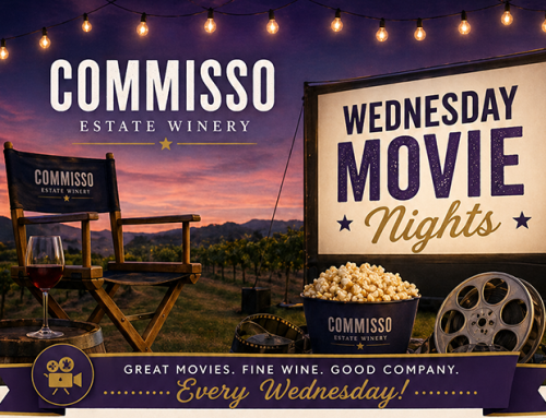 🎬 Commisso Estate Winery Presents: Wednesday Movie Nights!