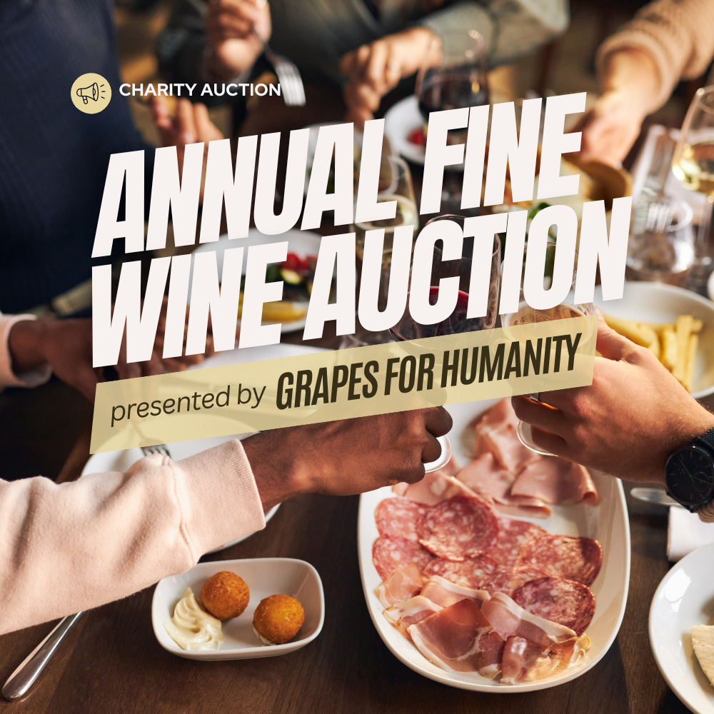 auction grapes for humanity