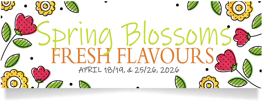 Spring Blossoms, Fresh Flavours - Food & Wine Pairing Event